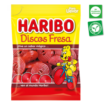 DISCOS MORANGO 90 G