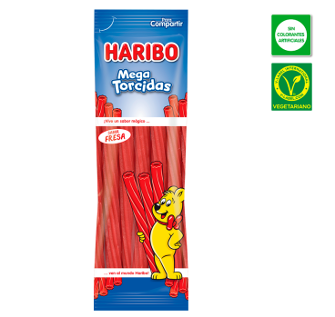 MEGA TORCIDAS MORANGO 200 G