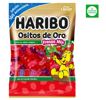 OSITOS DE ORO FRESAS MIX 100 G