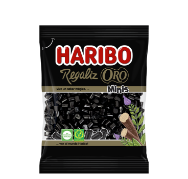REGALIZ ORO MINIS CAJA 12 UNIDADES 50G