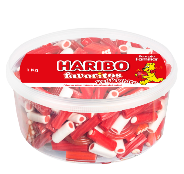 FAVORITOS RED&WHITE TARRO 1 KG