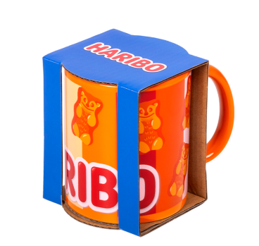 CANECA OSITO DE ORO LARANJA