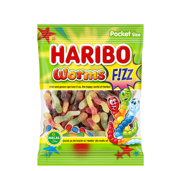 WORMS FIZZ 80 G